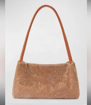 Staud Penny Crystal Mesh Shoulder Bag thumbnail 6
