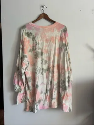 Old Navy Vintage Vibe Long-Sleeve Garment-Dyed French-Terry Tunic Sweatshirt thumbnail 9
