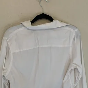 Zara Must have shirt super slim fit sz M business casual preppy button down 90s thumbnail 7