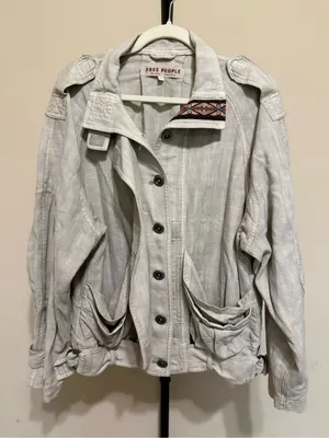 Free People Jayden Safari Jacket thumbnail 6