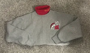Majestic University Of Maryland Cropped Sweatshirt thumbnail 1