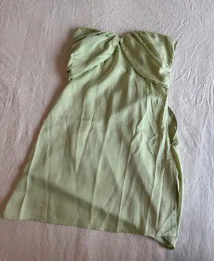 Princess Polly Green Dress thumbnail 1