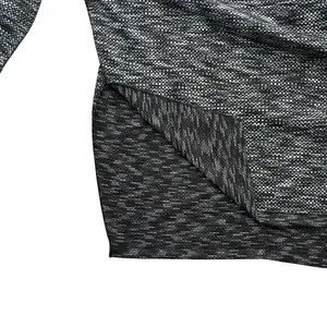 NWT Free People We The Free Night Star Marled Turtleneck Sweater Grey Size M thumbnail 6