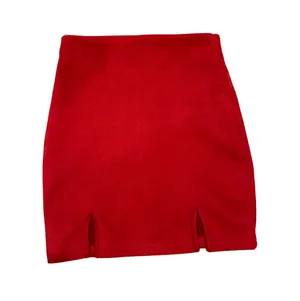 superdown red mini skirt thumbnail 3