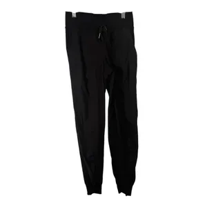 Lululemon Dance Studio Mid Rise Jogger Pants Full Length‎ Black Travel Womens 2 thumbnail 2