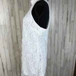 Lovers + Friends Casper White Eyelet Dress Mini L v6x thumbnail 8