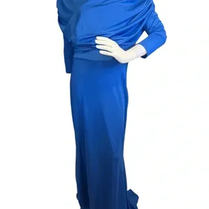 Unbranded Beautiful Royal Blue formal gown Mermaid Dress Size Larger. K-10 thumbnail 3