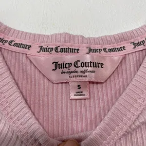 Juicy Couture Pink Rhinestone Logo Ribbed Tank Top Small Y2K Bling thumbnail 5