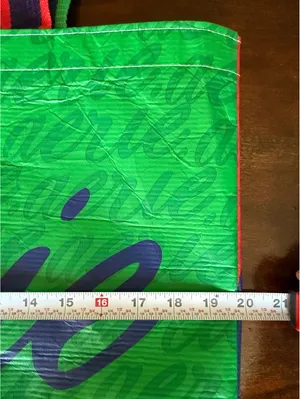 Aerie Reuseable Tote Bag with Smiley Face Design thumbnail 5