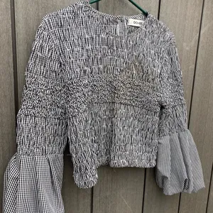 Do +‎ Be Shirred Gingham Top thumbnail 4