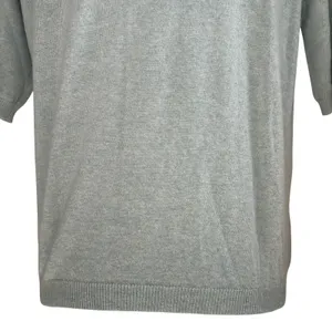 Bianco & Blu Cashmere Silk Wool‎ Knit Sweater Blue Teal Made in Italy Womens L thumbnail 7
