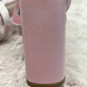 Juicy Couture blush Macarena strappy blocked heel sandals thumbnail 8