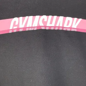Gymshark Womens Pullover Cropped Sweatshirt Hoodie Black Size small thumbnail 5