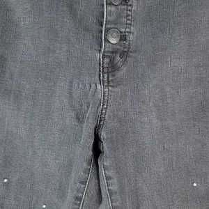 Madewell Jeans Womens‎ 28 Black Scattered Metallic Dot Cali Demi Boot K2484 thumbnail 16