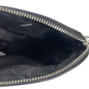 Steve Madden Bmaggie Black Faux Leather Dome Chain Crossbody Hand Shoulder Bag thumbnail 6