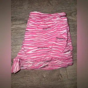Vintage Y2K AERO Aeropostale pink short shorts M thumbnail 5