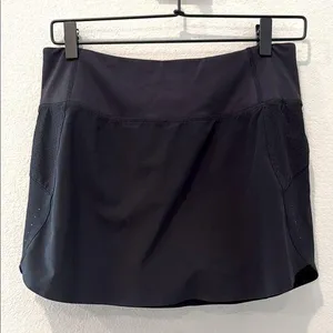 Athleta Black Run With It Skort Size Small thumbnail 1