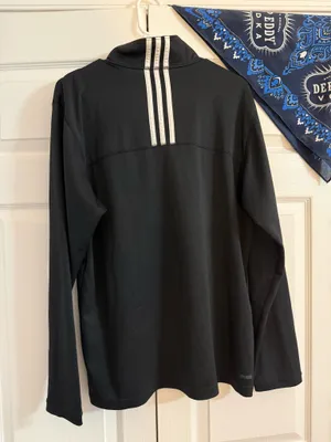 Adidas Quarter-Zip Black thumbnail 2