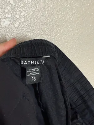 New Athleta Retreat Linen Ankle Pant XL thumbnail 4