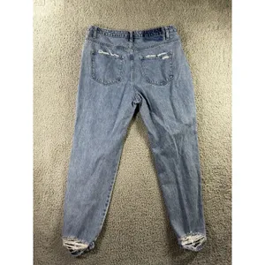 Vervet Flying‎ Monkey Jeans Women 31 Ultra High Rise Tapered Distressed Two Tone Leg thumbnail 2