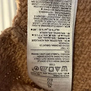 Old Navy Women's XL Tan Textured Knit Long‎ Sleeve Sweater thumbnail 4