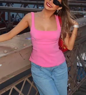 ZARA Pink Top thumbnail 1