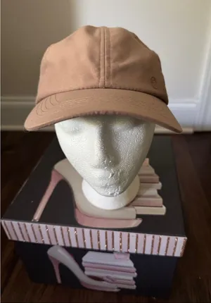 Women's Tan Baseball Cap - Unbranded Casual Hat thumbnail 1