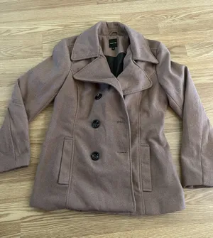 Brown Pea Coat thumbnail 1
