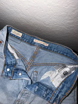 Levi’s Ribcage Straight Ankle Button Fly Jeans Size 26 thumbnail 8