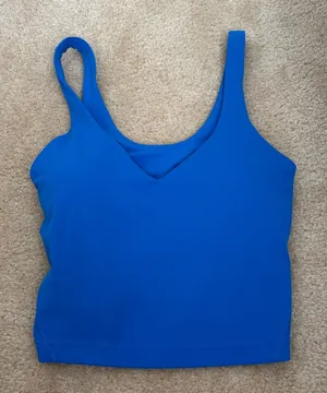 Lululemon Vibrant Blue Align Tank thumbnail 1