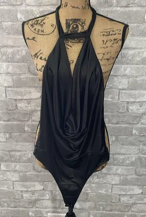 NBD x REVOLVE Wyatt Cowl Neck Open Back Bodysuit thumbnail 5
