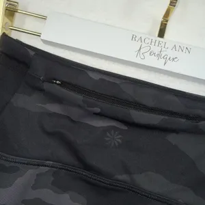 Athleta Skort Womens XS Camo Black Match Point Tennis Gym Skirt Lined Active thumbnail 6