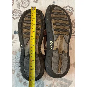 Skechers Reggae Loopy Strappy Trail Hiking Sandals Brown Floral Women's Size 10 thumbnail 5