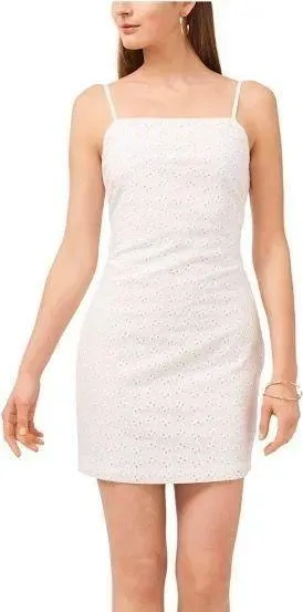 1. State Dress Mini Eyelet White thumbnail 1