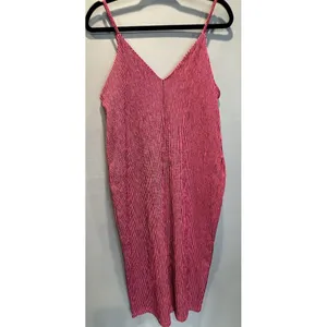 Zara Women's‎ Spaghetti Strap Dress, Coral, Size Medium thumbnail 3