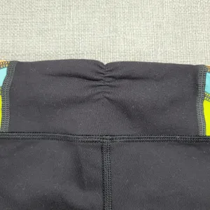 Lululemon Womens Gather Crow Yoga Leggings 4 Black Crop Split Wide Leg Capri thumbnail 9