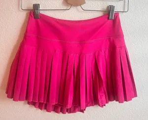 Gold Hinge Tennis Skirt Hot Pink thumbnail 1