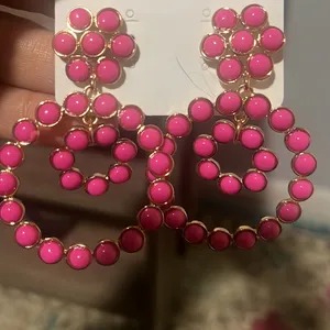 NWT fashion earring Pink thumbnail 3