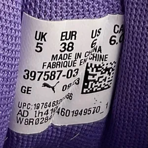 PUMA x FENTY Creeper Phatty Suede Sneakers Sz 6 Purple thumbnail 5