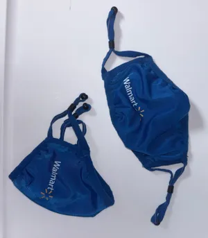 Blue Walmart Mask with Adjustable Straps thumbnail 1