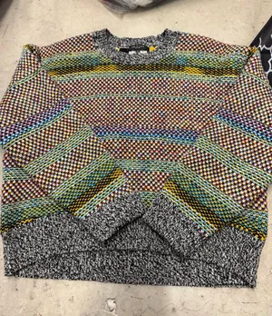 rag & bone Multicolor Striped Knit Crewneck Sweater thumbnail 1