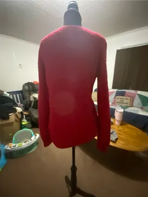 Hollister Red Knit sweater thumbnail 8