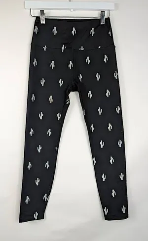 Beyond yoga cactus print high waist leggings Small thumbnail 1