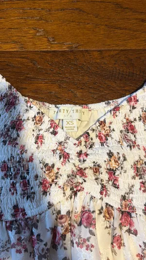 Thirty Thirty LA tank top White Size XS thumbnail 2