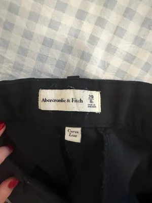 Abercrombie Sloane Wide-Leg Pants Tailored Curve Love thumbnail 4