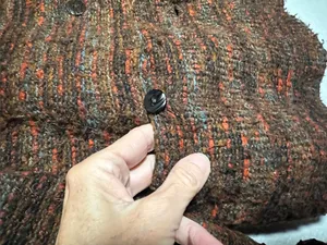 The Territory Ahead Brown Chunky Knit Button Up Jacket Sweater Cardigan Pockets thumbnail 4