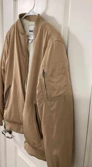 RSQ Nylon Bomber Jacket With Fleece Inside thumbnail 1