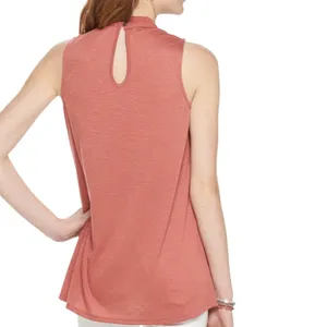 Rewind Juniors lace front tank top blouse clay large excellent dressy thumbnail 14