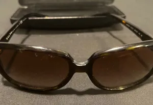Ralph Lauren Brown Tortoiseshell Sunglasses Oversized Frame thumbnail 1
