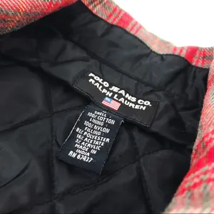 Vintage POLO Jeans Co. Ralph Lauren Quilted Plaid Jacket | Size S thumbnail 12